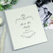Personalised Black Ornate Swirl Traditional Wedding Photo Album