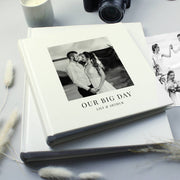 Personalised Photo Upload Wedding Day Photo Album - Square