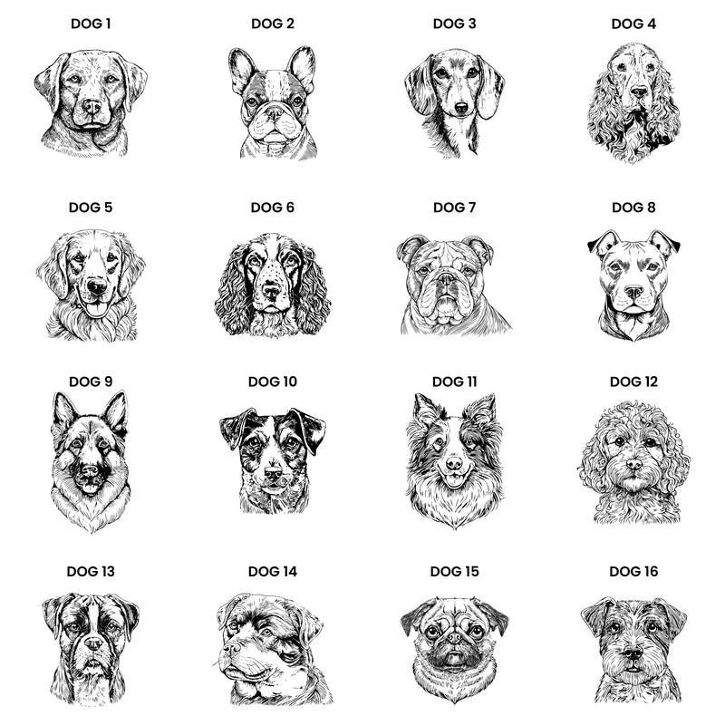 Personalised Dog Memorial Illustration Candle Jar