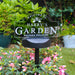 Personalised Welcome To Garden Sign Outdoor Solar LED Light
