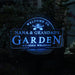 Personalised Welcome To Garden Sign Outdoor Solar LED Light