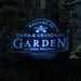 Personalised Welcome To Garden Sign Outdoor Solar LED Light