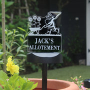 Personalised Gnome Garden Outdoor Solar Light