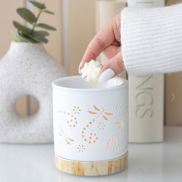 Dragonfly Matte Ceramic Oil & Wax Melt Burner