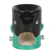 Gothic Homeware Frankenstein Monster Oil Burner & Wax Melt Warmer