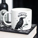 Gothic Homeware Fresh Cup of Cawfee Raven Mug