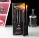 Gothic Homeware Set of 4 Pink Vampire Tears Taper Candles