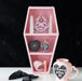 Gothic Homeware Pink Coffin Shaped Shelf