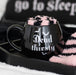 Gothic Homeware Dead Thirsty Bats Mug and Stripey Socks Set