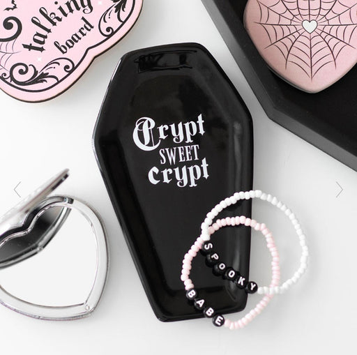 Gothic Homeware Crypt Sweet Crypt Coffin Shaped Trinket Tray