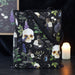 Gothic Venom & Vines Skull Print Tote Bag
