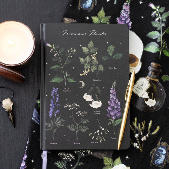 Gothic Poisonous Plants A5 Notebook