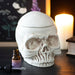 Gothic Homeware Weathered Skull Oil Burner & Wax Melt Warmer