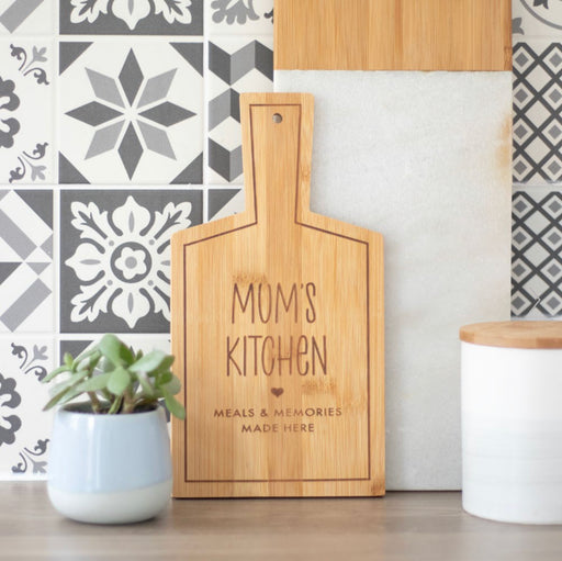 Mum’s Kitchen Bamboo Paddle Chopping Board