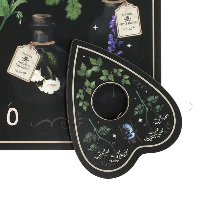 Gothic Homeware Poisonous Plants Skull Talking Board