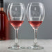 Engraved 8th Wedding Anniversary Wine Glasses - 8 Years