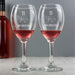 Engraved 11th Wedding Anniversary Wine Glasses - 11 Years