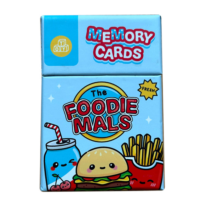 Foodiemals Kids Memory Card Set