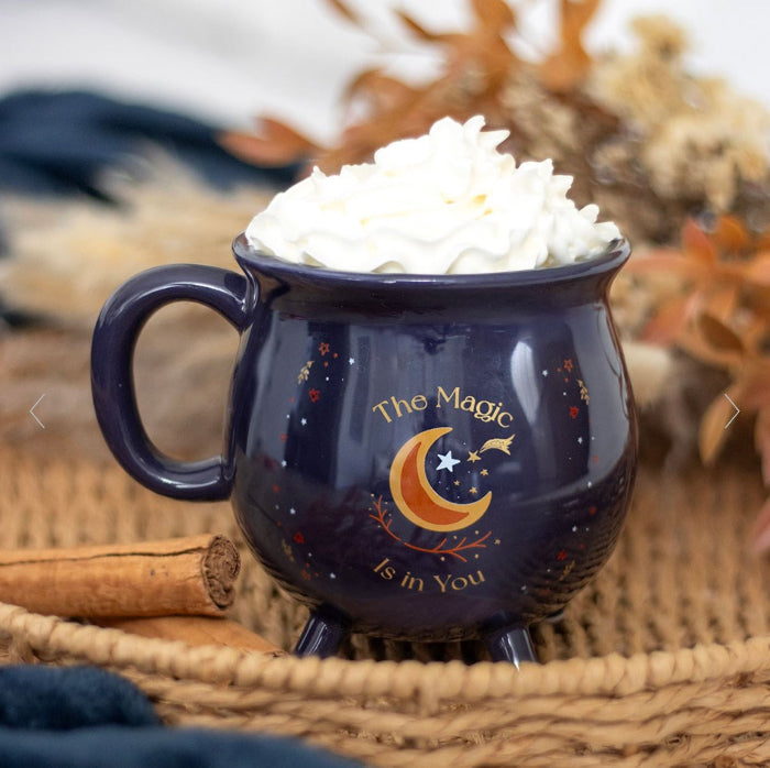Autumn Decor The Magic Is in You Cauldron Mug