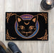 Black Mystic Mog Cat Doormat