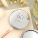 Personalised 60th Birthday Round Compact Mirror