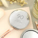 Personalised 90th Birthday Round Compact Mirror