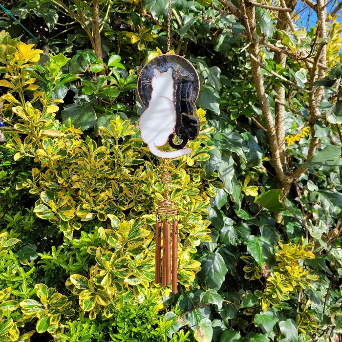 Gazing Cats Windchime