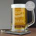Engraved Greatest Dad Pint Stern Tankard Glass & Gift Box