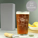 Engraved Graduation Pint Glass & Gift Box