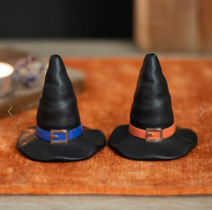 Witch Hat Salt And Pepper Shakers Set