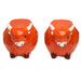 Highland Coo Cow Ceramic Salt & Pepper Shaker Set