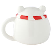 Adoramals Polar Bear Peeping Lid Ceramic Lidded Mug