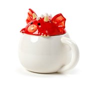 Welsh Dragon Peeping Lid Ceramic Lidded Mug