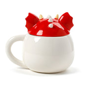 Welsh Dragon Peeping Lid Ceramic Lidded Mug