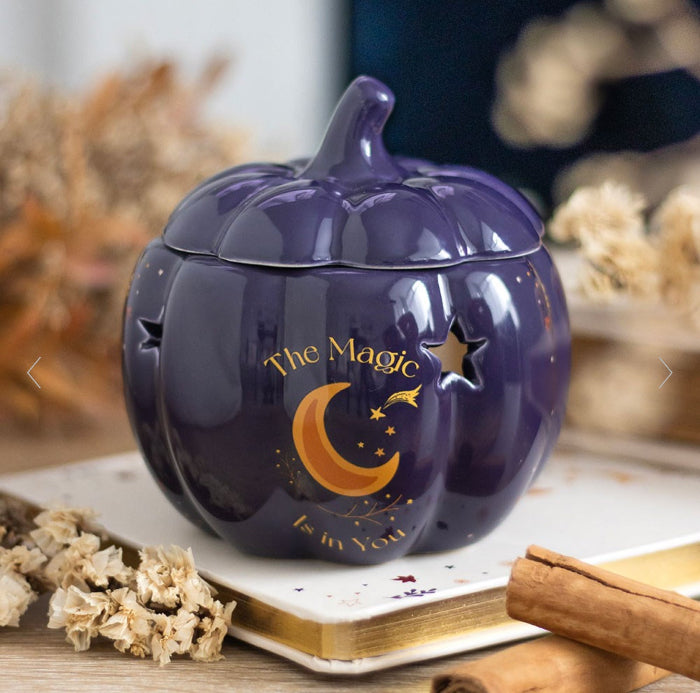 Autumn Home Decor The Magic Is in You Pumpkin Oil Burner