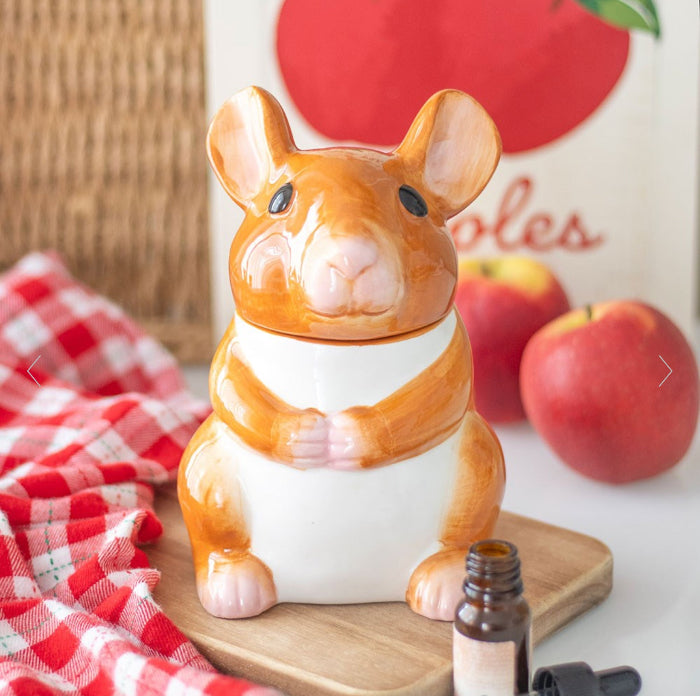 Autumn Home Decor Mouse Shaped Oil & Wax Melt Burner