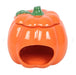 Halloween Autumn Decor Smiling Pumpkin Oil Burner & Wax Melt Warmer