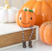 Halloween Autumn Cute Smiling Pumpkin Shelf Sitter Ornament