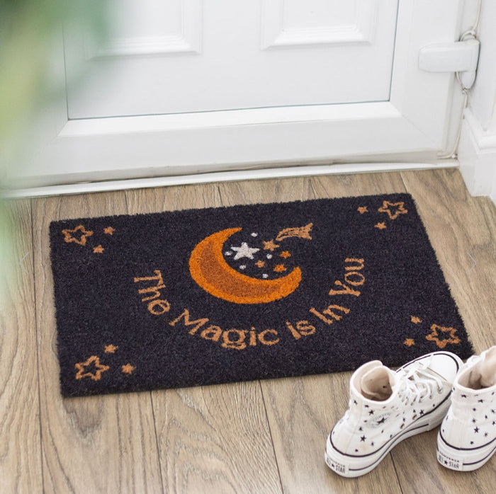 Purple The Magic is in You Autumn Doormat - Home Decor