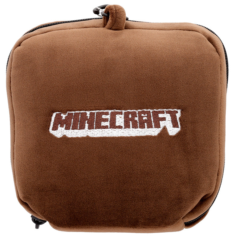 Relaxeazzz Minecraft Enderman Shaped Plush Travel Pillow & Eye Mask