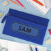 Personalised Children’s Blue Pencil Case