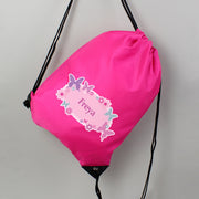 Personalised Children’s Butterfly Swimming & Kit Bag