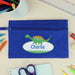 Personalised Children’s Dinosaur Blue Pencil Case