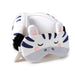 Relaxeazzz Adoramals Bali the Zebra Plush Travel Pillow & Eye Mask