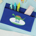 Personalised Children’s Dinosaur Blue Pencil Case