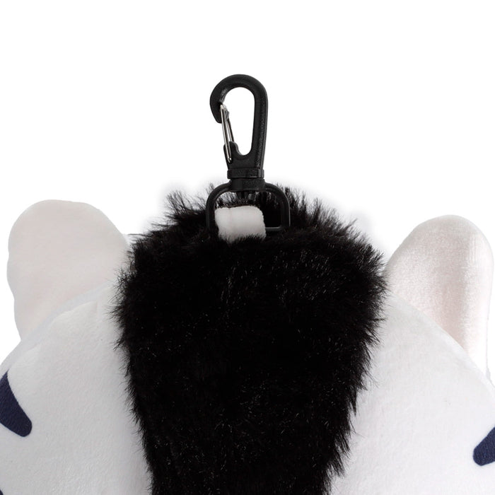 Relaxeazzz Adoramals Bali the Zebra Plush Travel Pillow & Eye Mask