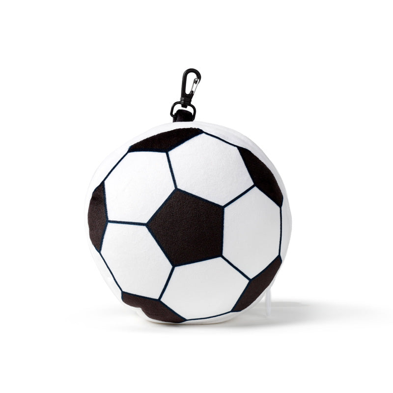 Relaxeazzz Football Plush Travel Pillow & Eye Mask