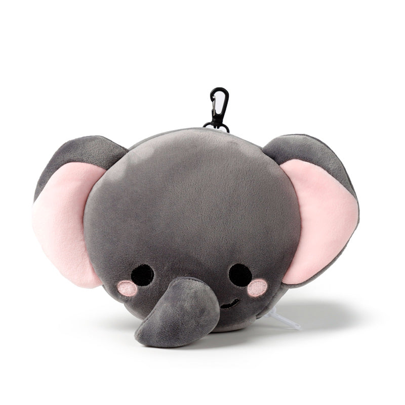 Relaxeazzz Adoramals Janu the Elephant Plush Travel Pillow & Eye Mask
