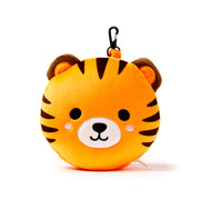Relaxeazzz Tiger Plush Travel Pillow & Eye Mask