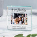 Personalised 21st Birthday Photo Gift Plaque